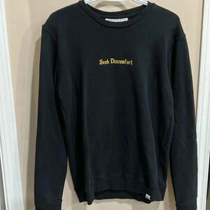 (4)  Seek discomfort crewneck
